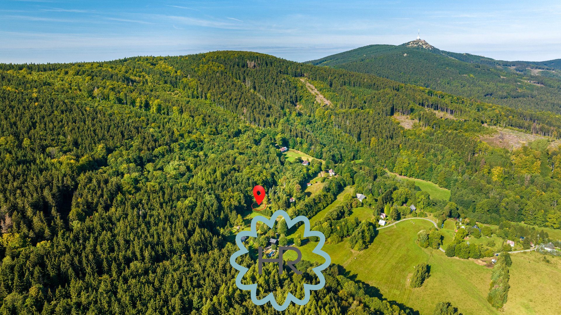 Prodej stavebního pozemku v blízkosti skiareálu Ještěd (1147 m2) Liberec – Hluboká